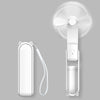 Mini Fan Rechargeable Cooling Fan with Powerbank and Flashlight