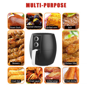 4.5L Air Fryer Electric Fryers Healthy Cooker Oil Free Kitchen Airfryer
