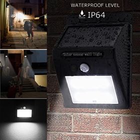Buy1 Take 2 Solar Powered LED Outdoor Wall Lamp Waterproof